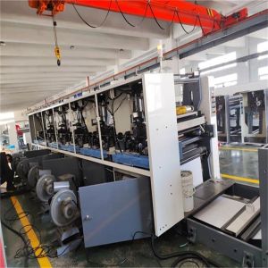 Customized Request High Speed 6 Color Unit Type Flexo Printing Machine for Paper