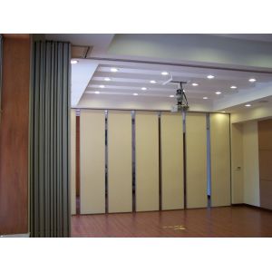 Conference Room Partition Movable Walls Panel Thickness 85mm , Folding Panel
