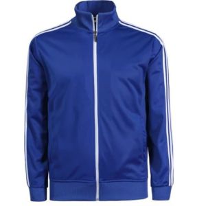 Breathable Lightweight Polyester Jacket Blank Standing Collar Gym Apparel