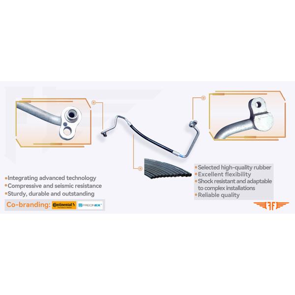 97762-1R900 Hyundai Accent Kia Rio AC Discharge Pipe 1.4L 11-14 OEM