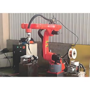 1500W Full Automatic 6 Axis Robot Laser Welding Machine High Efficient