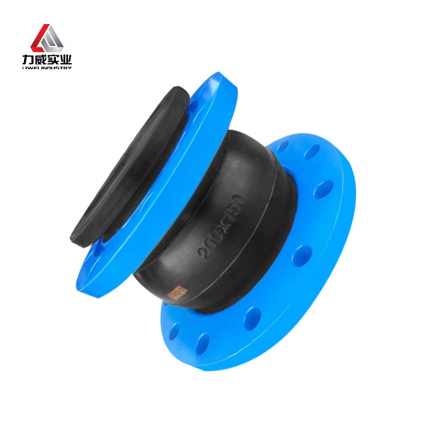 DN15-DN4000 Flange Connection Single Sphere Flexible Rubber Joint With Threaded