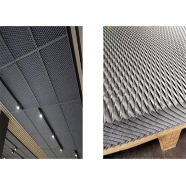 Flattened Galvanized Diamond 2m Expanded Metal Wire Mesh Sheet Grill Grates