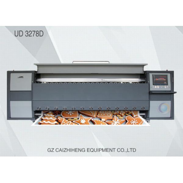 Advertising HD Large Format Solvent Printer Double 4 Color Seiko Printhead