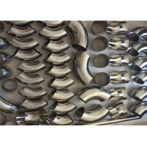 45° 90° 180° Elbow Plain Both Ends Titanium For Tube Fitting Connection