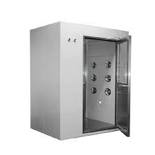 Three Sides Blowing Cleanroom Air Shower with 12pcs SUS Nozzles and 16 Nozzles