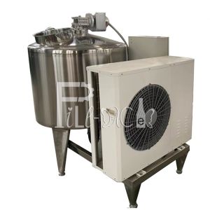 6000L Fresh Milk Direct Cooling Refrigerator System SUS304 Jacket Storage Tank