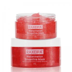 China 100% Natural Watermelon Refreshing Smoothing Face Mask For Women on sale
