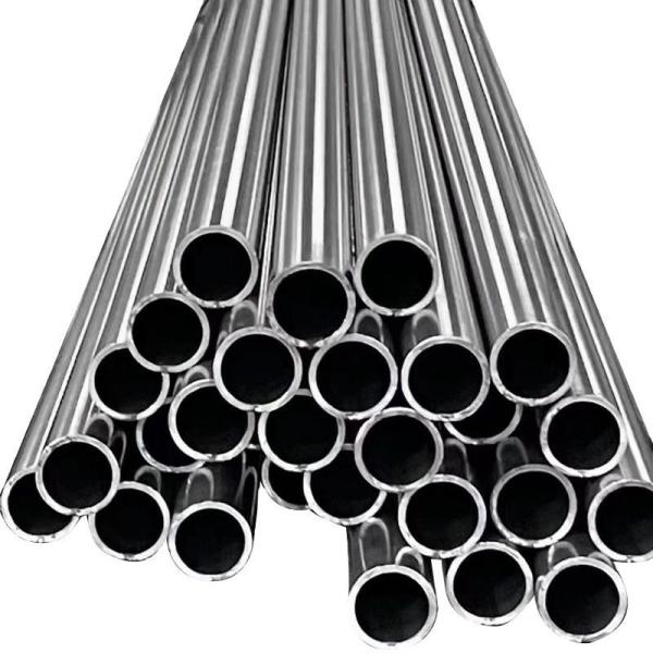 Section Shape Round SS Round Pipe White Bright Surface Material Grade 201/202