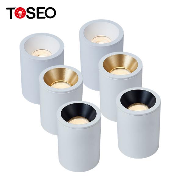 Pure Aluminium Ceiling Lighting Fixture Ip65 Waterproof Gu10 Surface Mounted