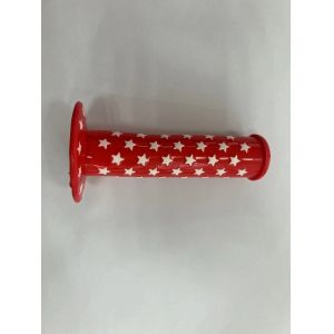 Red Sleek Design Bike Handlebar Covers Abrasion Resistance Easy To Install