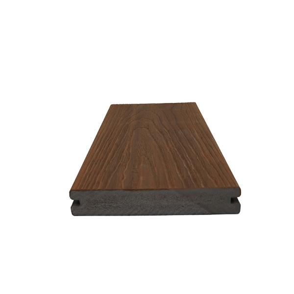 Quality Foamed PVC Co-Extruded ASA Coating Grooved Decking for Home Improvements at a Great wholesale