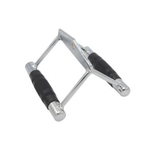 Cheap T-Bar Rowing Handle Fixed Port T Bar Chrome Rowing Handle Power Equipment Handle for sale