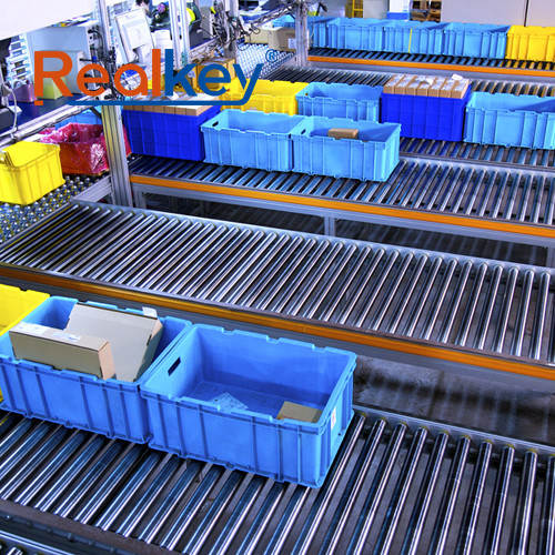High Flexibility Modular Roller Conveyor Energy Efficiency Warehouse Roller