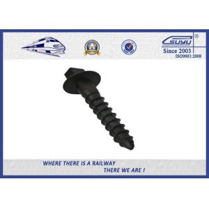 Railway Sleeper Fixing Black Oxide Screws UIC864-1 NF F500-50 Standard
