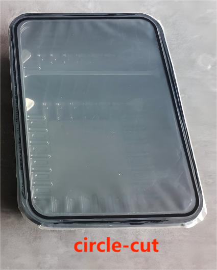 Compact Tabletop Tray Sealing Machine DQ-6 with Adjustable Temperature Control