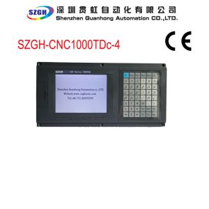 Real color LCD displayer PLC High anti jamming 4 axis cnc controller for Lathe &
