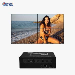 4K video wall processor 1x1 1xN Mx1 for multi-channel projection fusion with 4