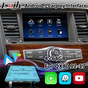 Cheap Android Multimedia Navigation Interface for Infiniti QX80 With Wireless Android Auto Carplay for sale