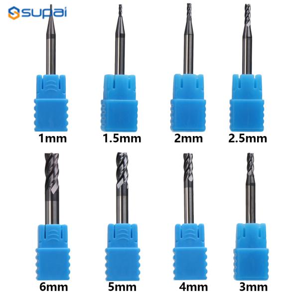 Dia 0.5-20mm Solid Carbide End Mill / End Mill Tool For Metal Wood Working