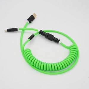 Type C USB Charging Cable Mechanical Keyboard Data Fast Charge Cable Kit