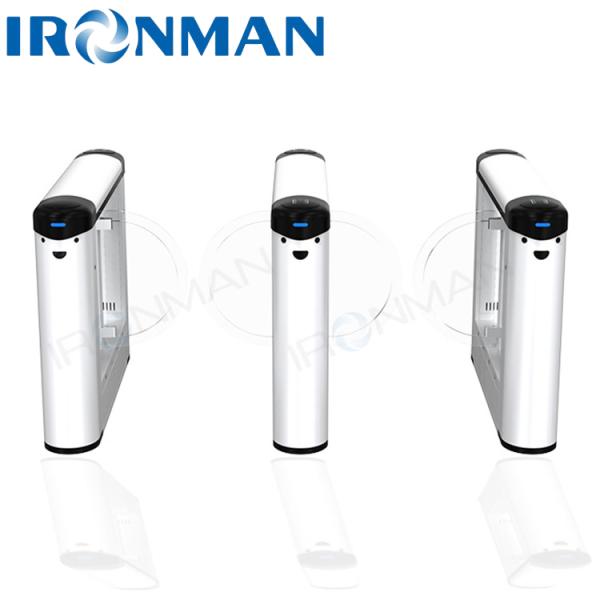 Quality Kindergarten Safety Swing Barrier Turnstile Gate with Optical Channel Lane Width 710mm Temperature Range -20°C 60°C wholesale