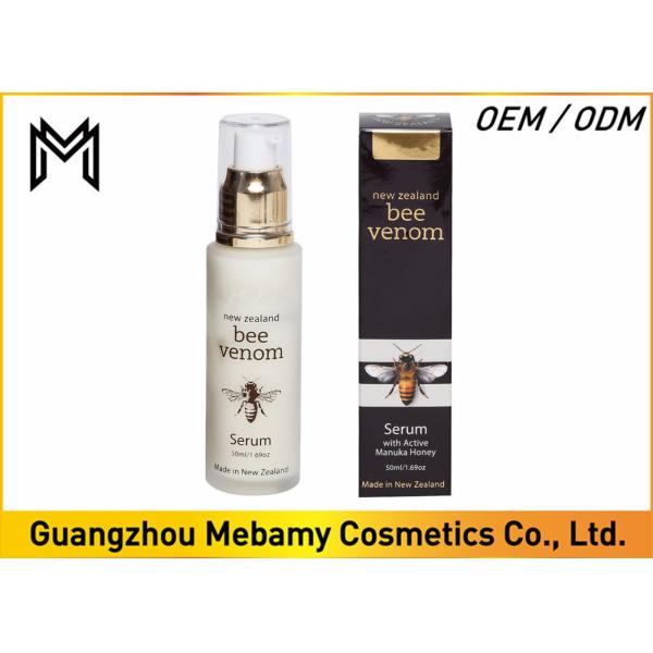 Quality Fine Lines Reduce Organic Face Serum , Bee Venom Serum With Active Manuka Honey wholesale