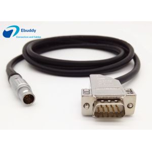 Lemo 8pin to DB9 Custom Power Cables Lemo FGG.1B.308 male cable for topcon total