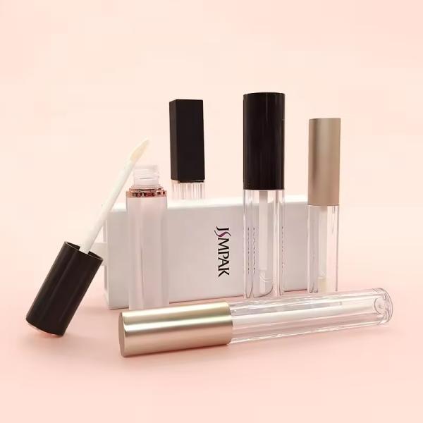 Empty Big Brush Lip Tint Bottle Customized Logo Free Samples Lip Gloss