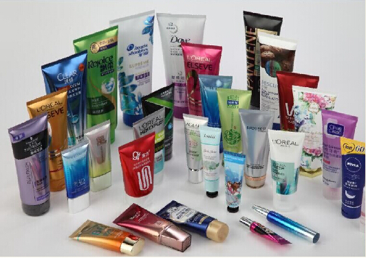 Flip Top Caps Empty Personal Care Kid Laminated Tooth Paste Tube Round / Oval