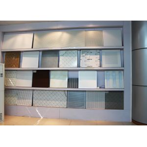 Wide Suspension Grid Metal Ceiling , Grille Open Cell Ceiling Tiles