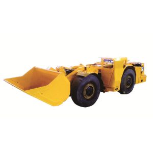 High Voltage LHD Mining Equipment Load Haul Dumper 150m Transport Distance Multi Function Limiter