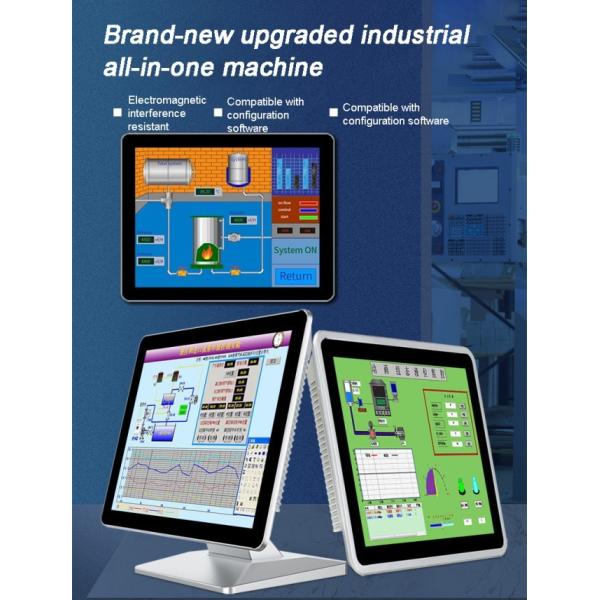 15 Inch Wall-mounted Industrial Control Touch Integrated Machine 4K HD Interface 1920x1080 OEM ODM Embedded LCD Display for ATM ROHS Certified