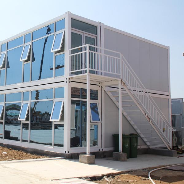 Custom Modern Design Flat Pack Trailer Container House Warehouse Granny
