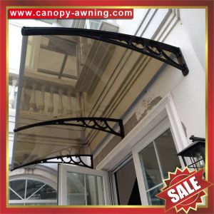 high quality house door window polycarbonate diy canopy awning shelter with