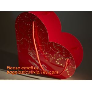 Low Cost Ribbon Handle White Gift Carrier Custom Made Design Logo Print Luxury