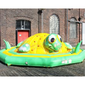 Multi Color 1000D Inflatable Jumping Bouncy Castle For Kindergarten
