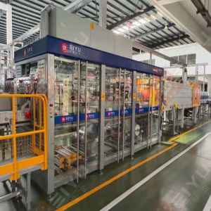 Automatic 250-500ml Half-Tray Can Shrink Wrapping Machine with 1060mm Conveyor
