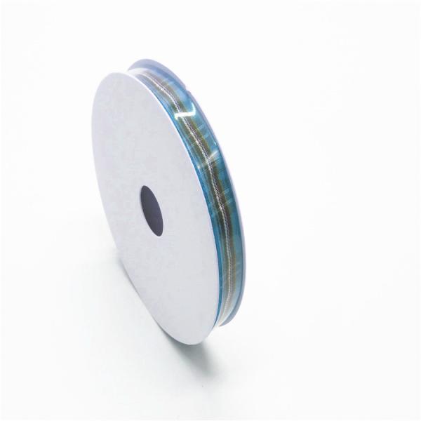 Tartan Plaid Decorative Fabric Ribbon Pink / Green Color 5 - 100MM Width