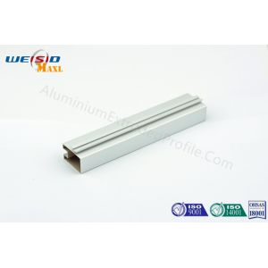 Extrusion Aluminum Window Frame AA6063 T5 Anodized Aluminium Profile Silver