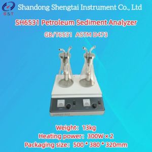 Cheap ASTM D473 Petroleum Sediment Analyzer Dual Structure 300W Heating for sale