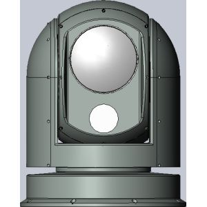 EO/IR Search And Tracking System With 120mm Focal Length IR Camera