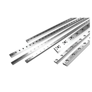 China Paper Film Cardboard Industry Machine Shear Blade with Tungsten Carbide Insert and Adjustable Guide Hardness Custom on sale