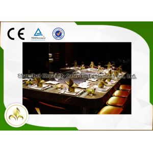 Cheap 10 Seat Rectangle Electric / Induction Teppanyaki Grill Table With Ventilation / Precipitator for sale