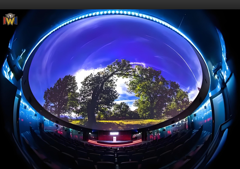CE / Rohs Certified VR Dome Cinema with 6800 ANSI Lumens Brightness 150 Degrees