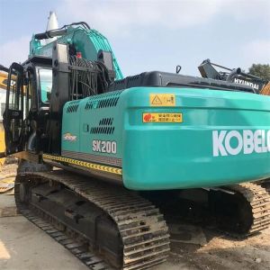 Original Japan Used Kobelco SK200 Excavator Large Crawler 20ton with Simple
