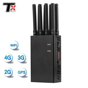 Cheap Handheld 8 Channel WiFi Signal Blocker Shockproof With Lithium Battery for sale