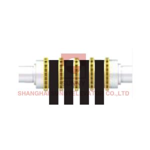 Speed 1~2m / S Gearless Traction Machine / Motor For Passenger Elevator Spare