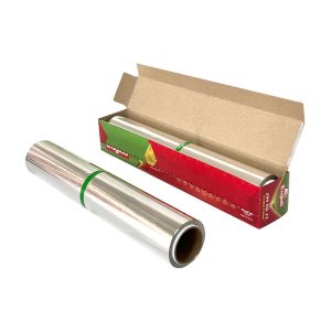 Customized Logo Heavy Duty Alu Foil Roll for Household Sandwich and Chocolate Wrapping