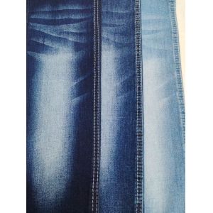 Low Shrinkage Siro Yarn Cross Slub 75%Cotton Stretch Denim Fabric With 10+10/16